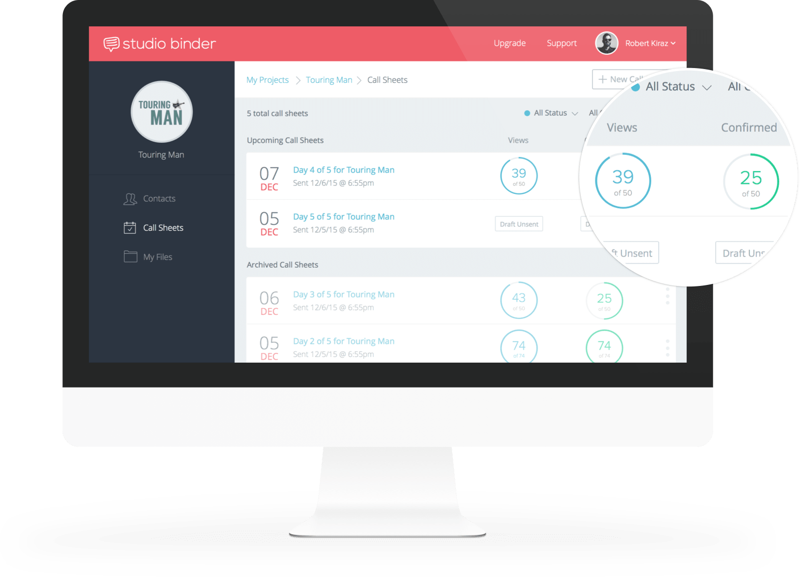Ultimate Guide to Call Sheets 8 Create a Better Call Sheet with Free Call Sheet Template - Track Views and Confirmations - StudioBinder